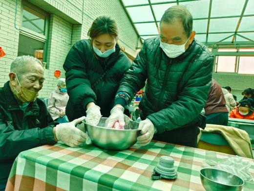 傳統麵點手做活動-包湯圓