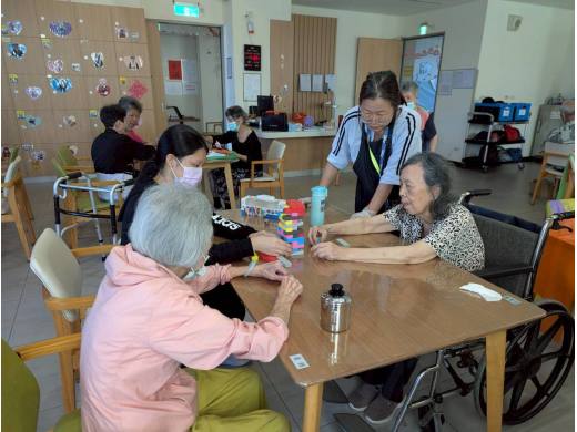 金湖日照-金門農工家政課團康活動